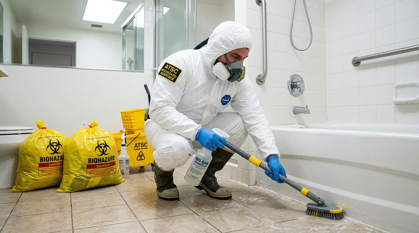 Decontamination equipment deployed for Blood Cleanup in Wapakoneta